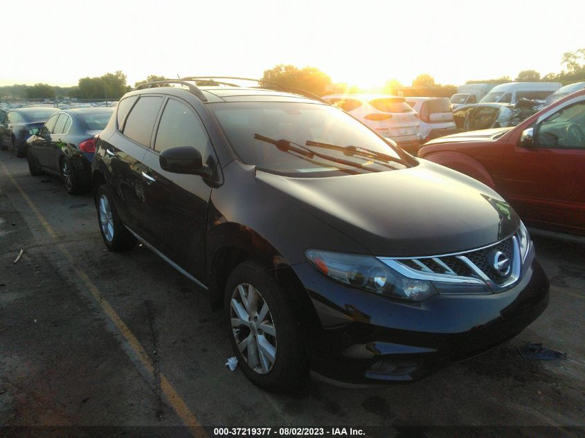 2014 NISSAN MURANO SL - JN8AZ1MU7EW400126