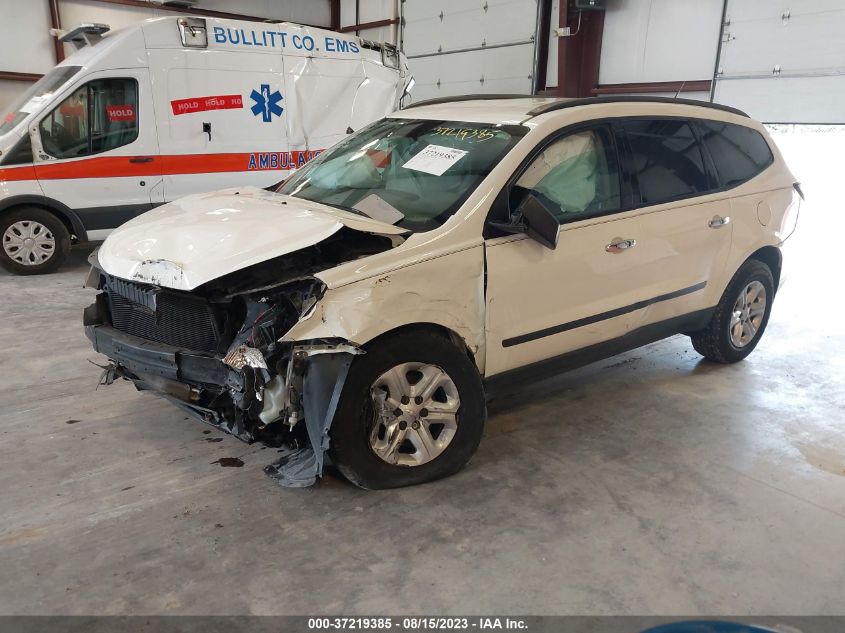 2013 CHEVROLET TRAVERSE LS - 1GNKRFED2DJ189917