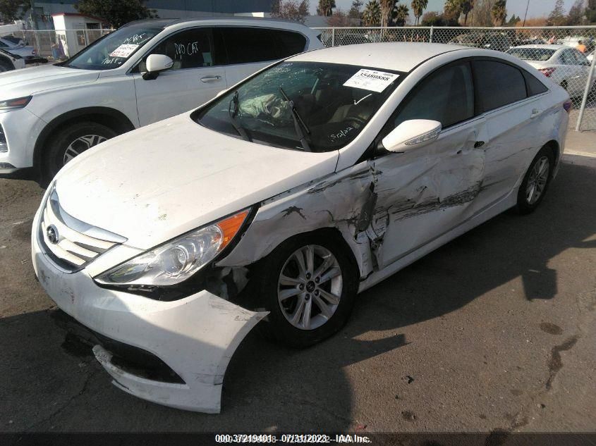 2014 HYUNDAI SONATA GLS - 5NPEB4AC8EH836309