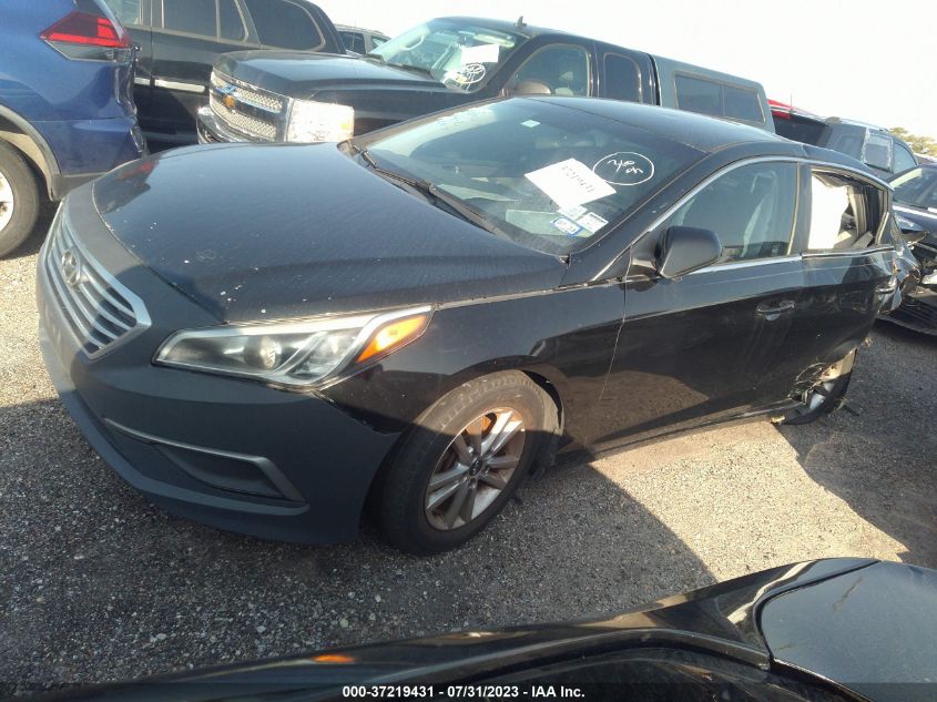 2016 HYUNDAI SONATA 2.4L - 5NPE24AF5GH411031