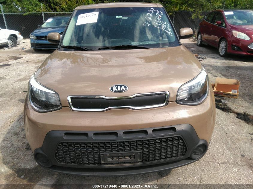 2016 KIA SOUL BASE - KNDJN2A25G7259036