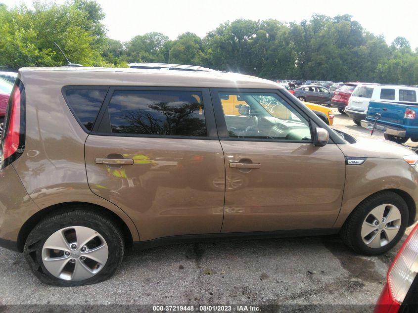 2016 KIA SOUL BASE - KNDJN2A25G7259036