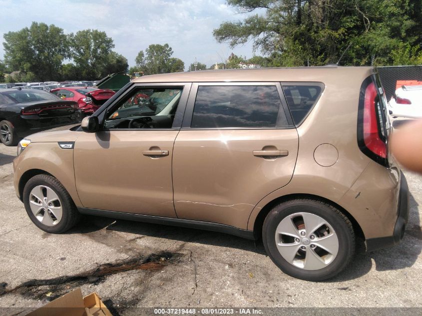2016 KIA SOUL BASE - KNDJN2A25G7259036