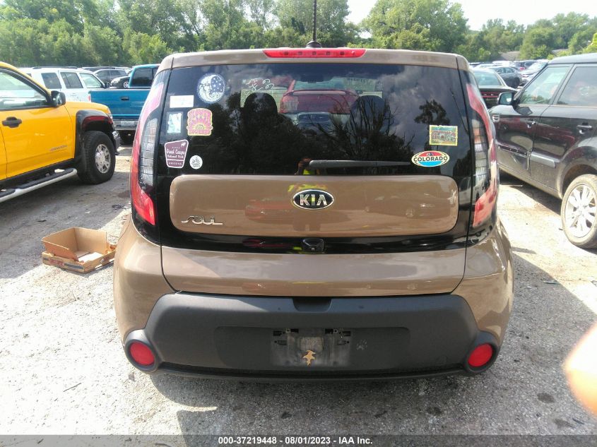 2016 KIA SOUL BASE - KNDJN2A25G7259036