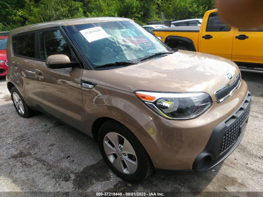2016 KIA SOUL BASE - KNDJN2A25G7259036