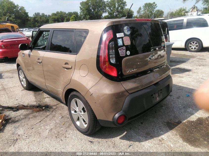 2016 KIA SOUL BASE - KNDJN2A25G7259036