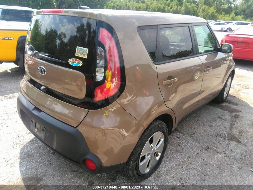 2016 KIA SOUL BASE - KNDJN2A25G7259036