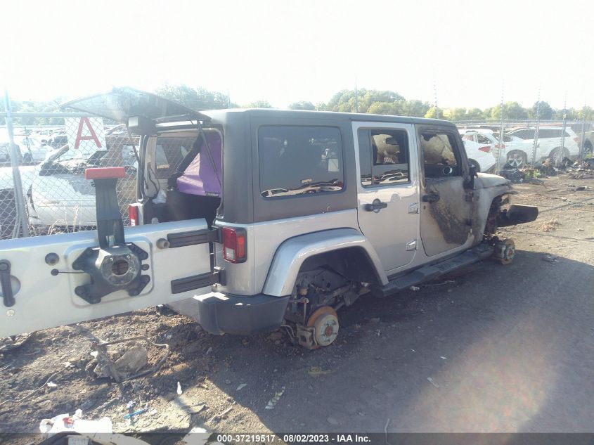 2016 JEEP WRANGLER UNLIMITED SAHARA - 1C4BJWEG9GL141799