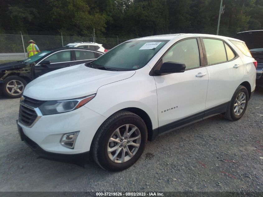 2021 CHEVROLET EQUINOX LS - 3GNAXHEV7MS142953