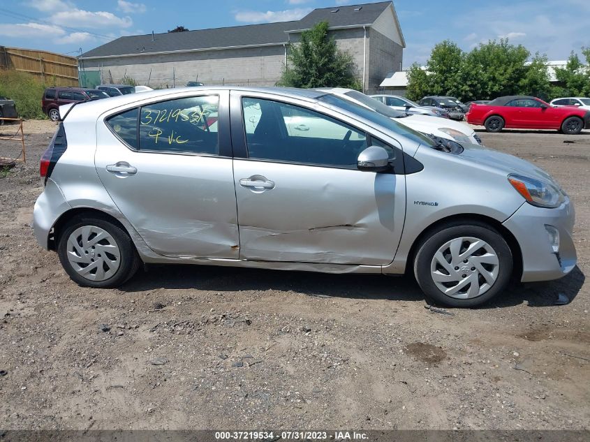 2016 TOYOTA PRIUS C ONE/TWO/THREE/FOUR - JTDKDTB38G1130487
