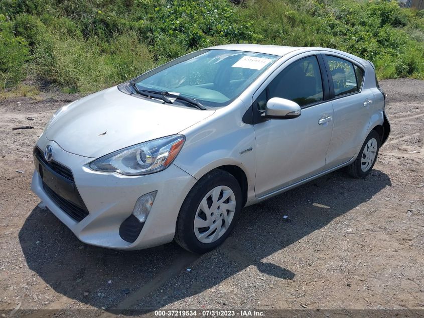 2016 TOYOTA PRIUS C ONE/TWO/THREE/FOUR - JTDKDTB38G1130487