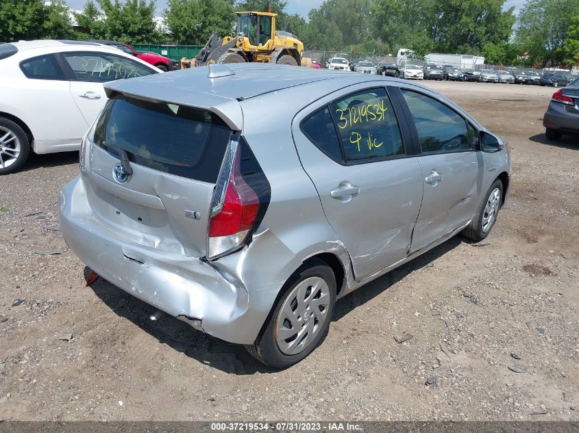 2016 TOYOTA PRIUS C ONE/TWO/THREE/FOUR - JTDKDTB38G1130487