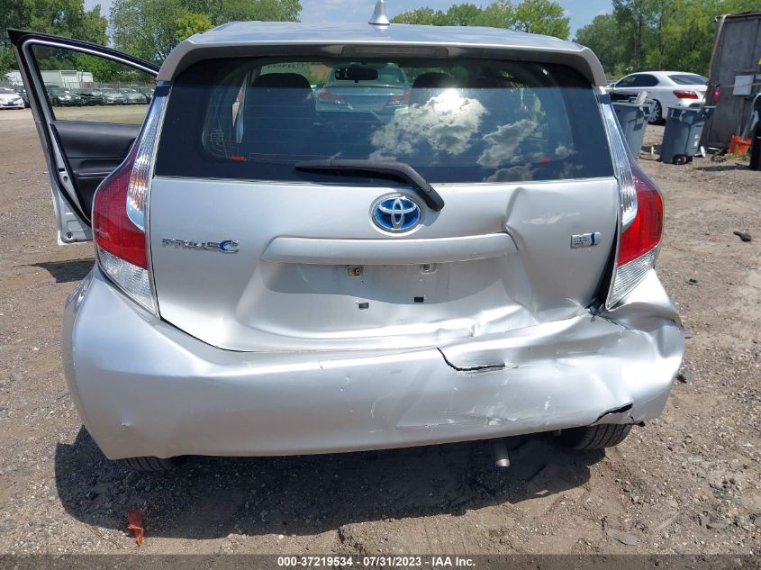 2016 TOYOTA PRIUS C ONE/TWO/THREE/FOUR - JTDKDTB38G1130487