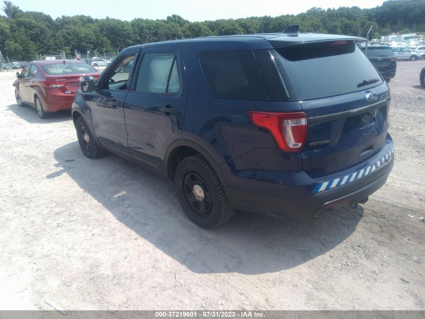 2017 FORD POLICE INTERCEPTOR - 1FM5K8AR6HGD22796