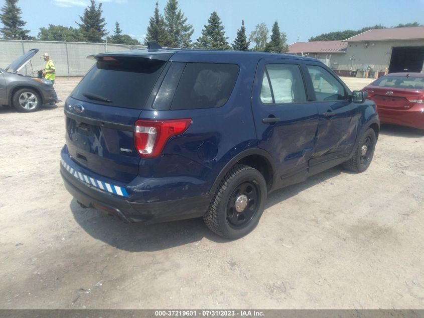 2017 FORD POLICE INTERCEPTOR - 1FM5K8AR6HGD22796