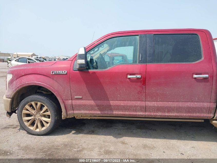 2016 FORD F-150 XLT/XL/LARIAT/PLATINUM - 1FTEW1EG9GFB26462