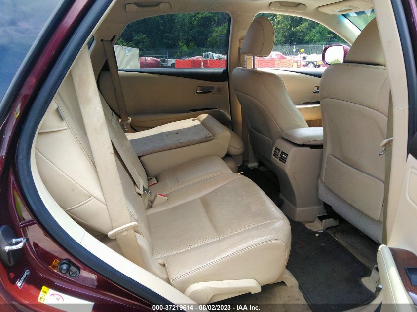 2013 LEXUS RX 450H JTJZB1BA4D2007456