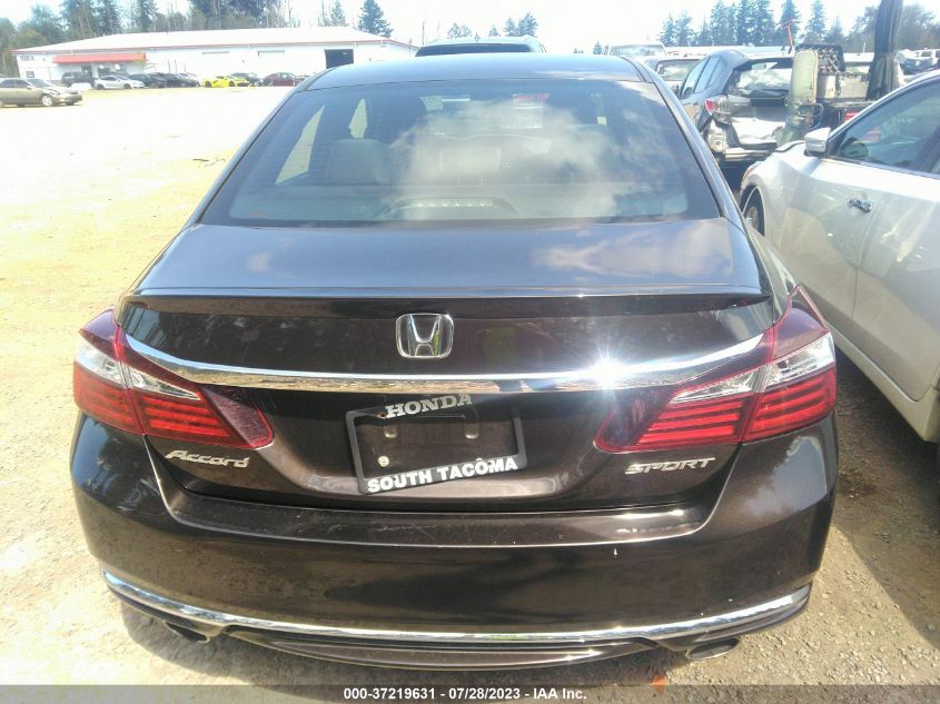 2017 HONDA ACCORD SEDAN SPORT - 1HGCR2F50HA196756