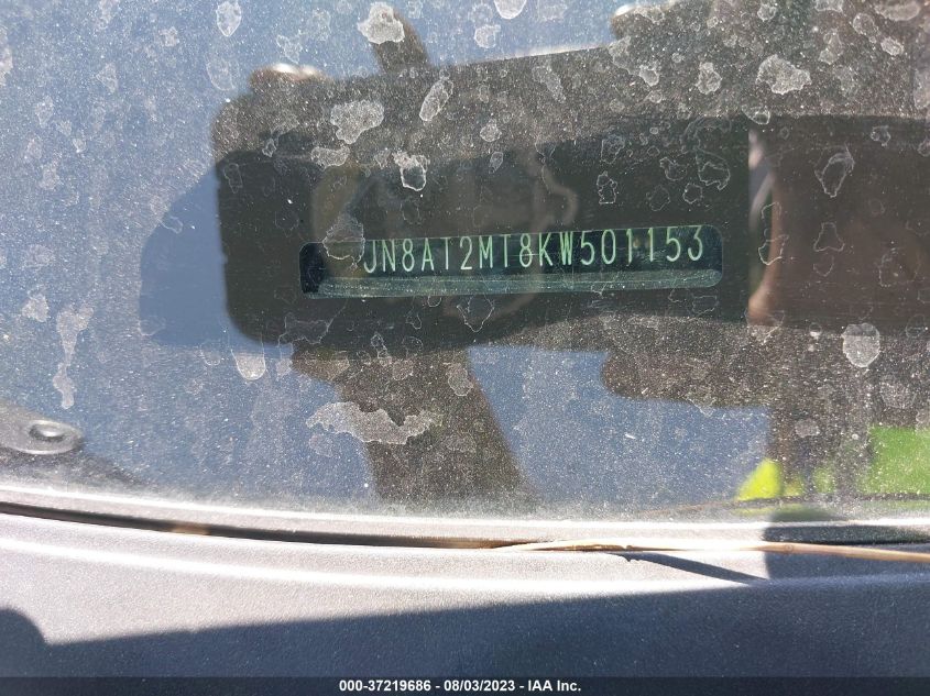 2019 NISSAN ROGUE SV - JN8AT2MT8KW501153