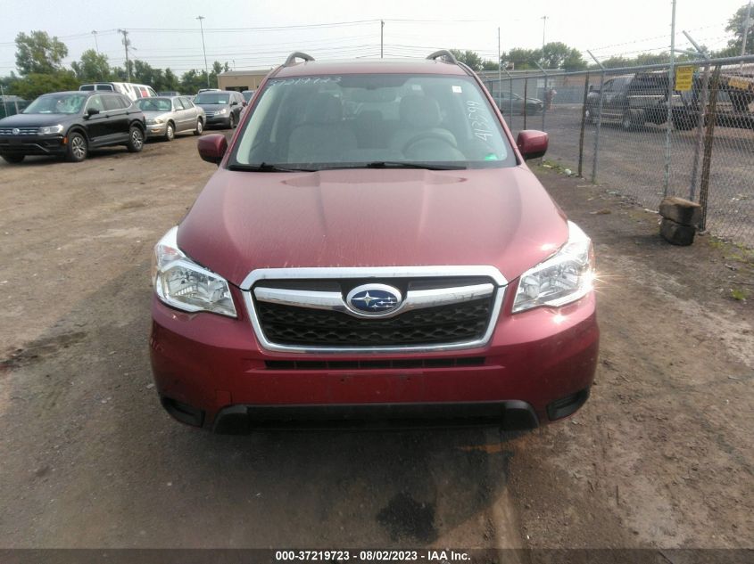 2016 SUBARU FORESTER 2.5I PREMIUM - JF2SJADC6GH413599