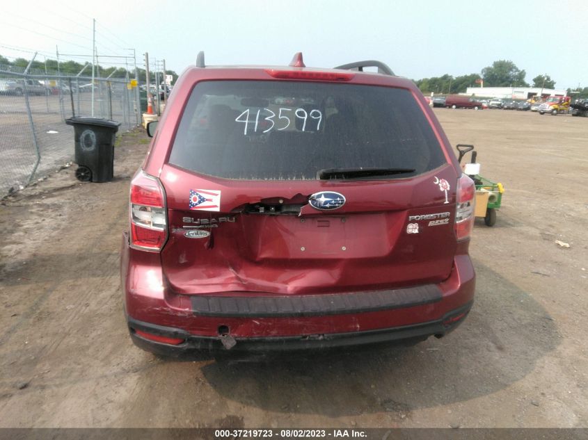 2016 SUBARU FORESTER 2.5I PREMIUM - JF2SJADC6GH413599