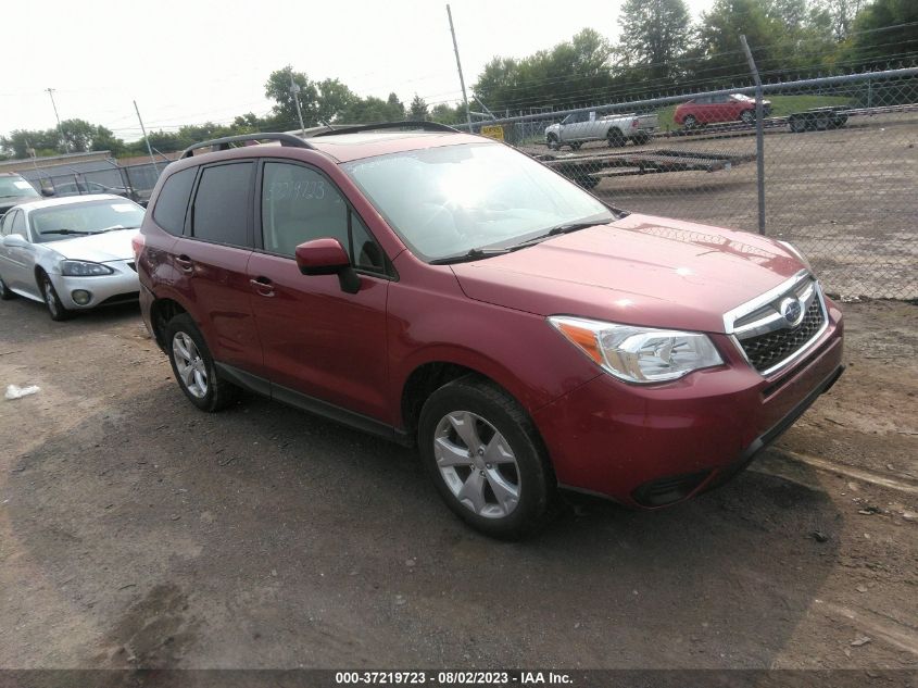 2016 SUBARU FORESTER 2.5I PREMIUM - JF2SJADC6GH413599
