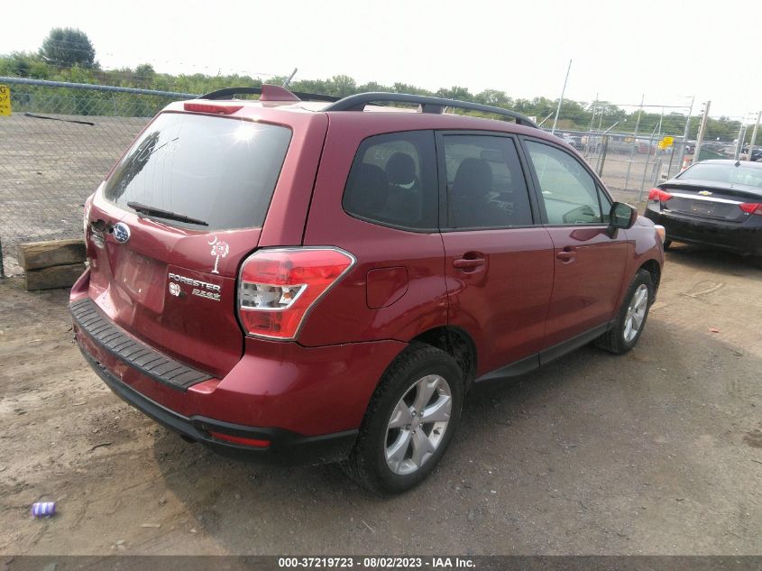 2016 SUBARU FORESTER 2.5I PREMIUM - JF2SJADC6GH413599