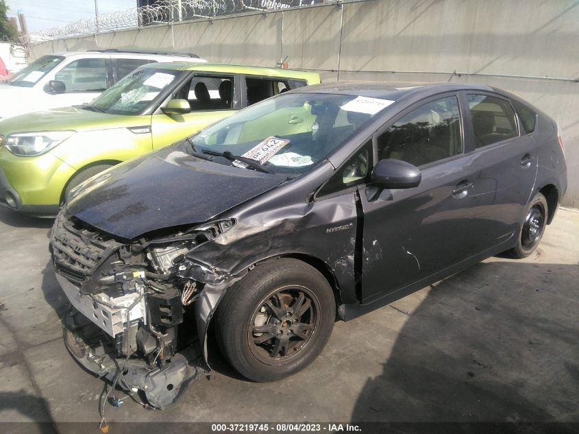 2015 TOYOTA PRIUS FOUR - JTDKN3DU1F1938200