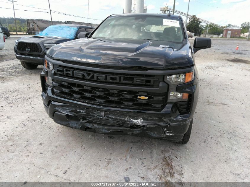 2022 CHEVROLET SILVERADO 1500 CUSTOM - 1GCPDBEK7NZ529537