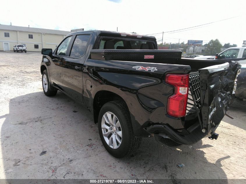 2022 CHEVROLET SILVERADO 1500 CUSTOM - 1GCPDBEK7NZ529537
