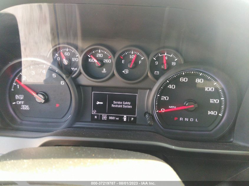 2022 CHEVROLET SILVERADO 1500 CUSTOM - 1GCPDBEK7NZ529537