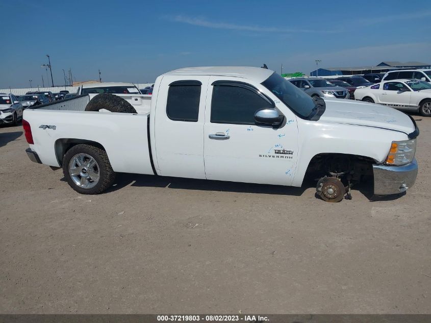 2013 CHEVROLET SILVERADO 1500 LT - 1GCRKSE72DZ287118