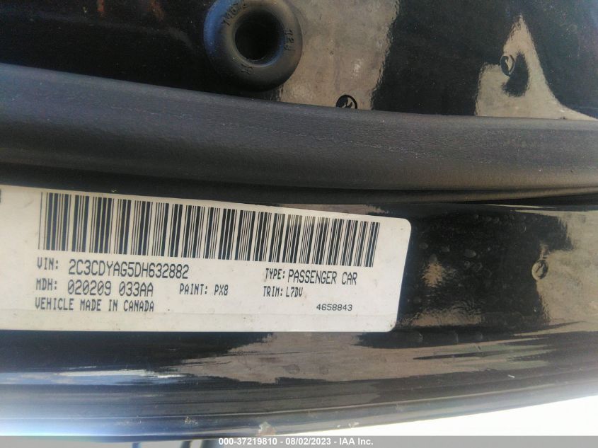 2013 DODGE CHALLENGER SXT - 2C3CDYAG5DH632882