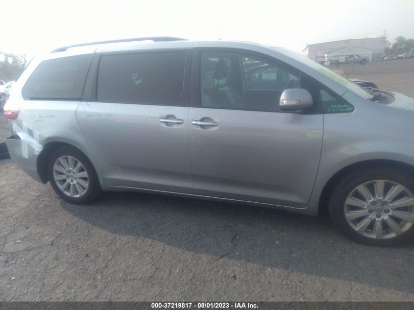 2015 TOYOTA SIENNA XLE/XLE AAS/LTD - 5TDYK3DC6FS684223