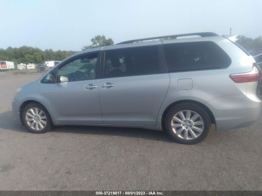 2015 TOYOTA SIENNA XLE/XLE AAS/LTD - 5TDYK3DC6FS684223