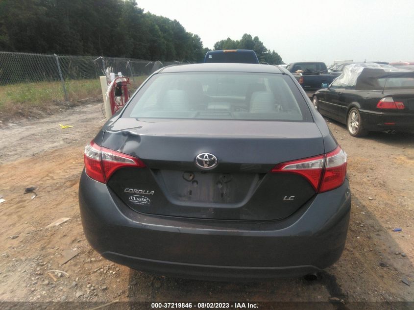 2016 TOYOTA COROLLA L/LE/LE PLS/PRM/S/S PLS - 2T1BURHE7GC654480