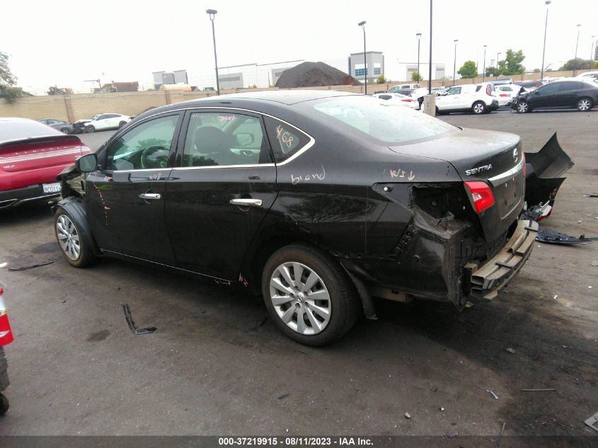 2019 NISSAN SENTRA S - 3N1AB7AP9KY442953