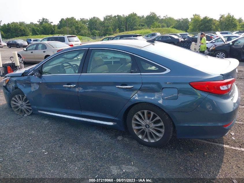 2015 HYUNDAI SONATA 2.4L LIMITED - 5NPE34AF1FH133711