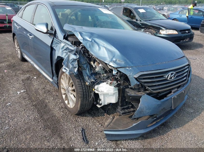 2015 HYUNDAI SONATA 2.4L LIMITED - 5NPE34AF1FH133711