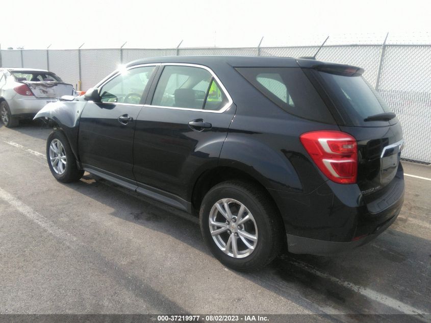 2017 CHEVROLET EQUINOX LS - 2GNFLEEK7H6271477