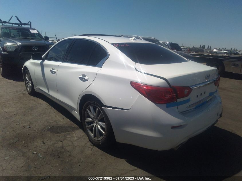 2017 INFINITI Q50 2.0T - JN1CV7AP9HM641397