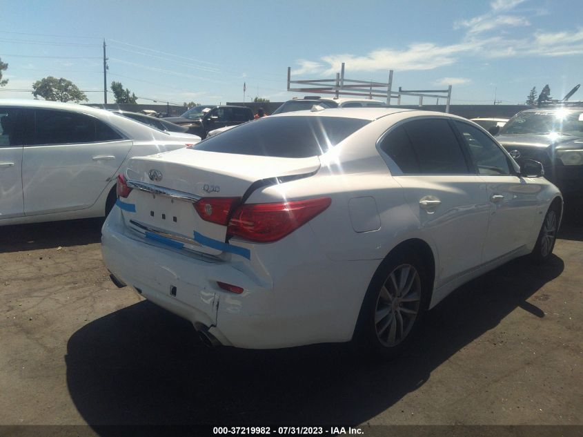 2017 INFINITI Q50 2.0T - JN1CV7AP9HM641397