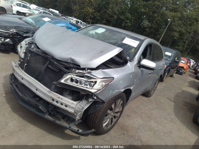 2014 ACURA MDX TECH PKG - 5FRYD4H44EB033838