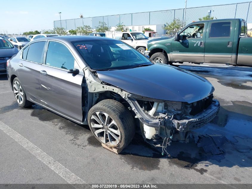 2015 HONDA ACCORD SEDAN SPORT - 1HGCR2F56FA174449