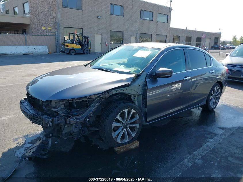 2015 HONDA ACCORD SEDAN SPORT - 1HGCR2F56FA174449