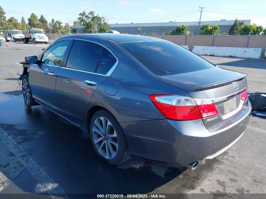 2015 HONDA ACCORD SEDAN SPORT - 1HGCR2F56FA174449
