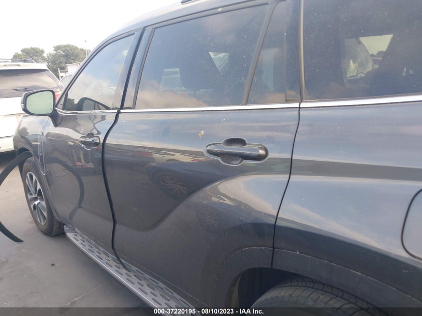 VIN 5TDGARAH6NS511494 2022 TOYOTA HIGHLANDER HYBRID