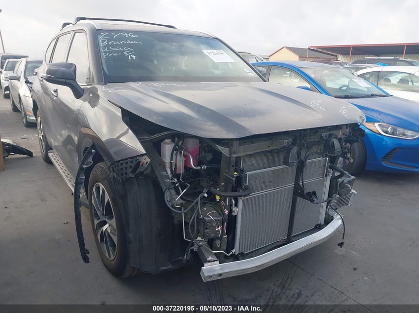 VIN 5TDGARAH6NS511494 2022 TOYOTA HIGHLANDER HYBRID