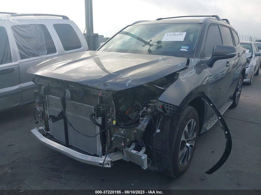 VIN 5TDGARAH6NS511494 2022 TOYOTA HIGHLANDER HYBRID