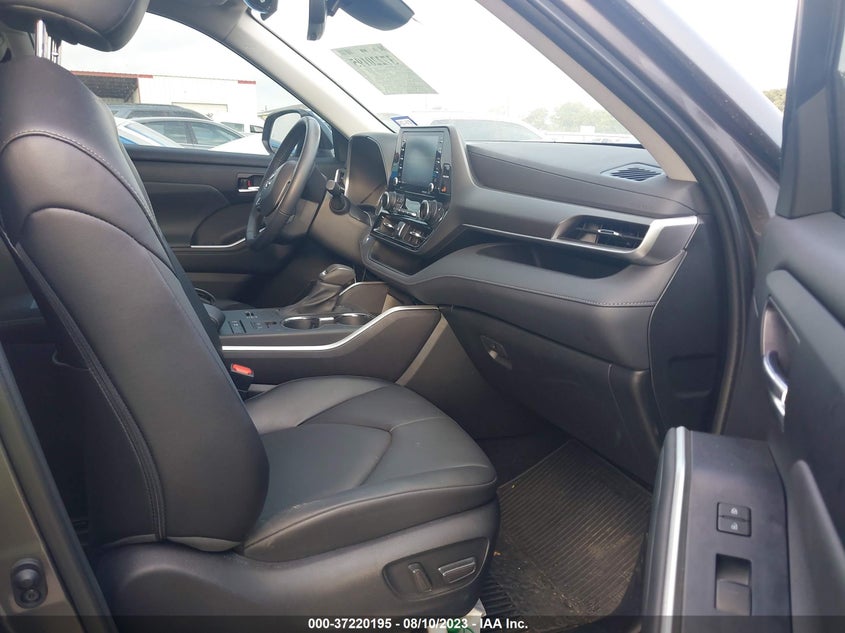 VIN 5TDGARAH6NS511494 2022 TOYOTA HIGHLANDER HYBRID